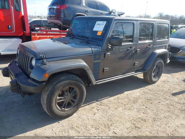 1C4BJWDG8JL858834 Jeep Wrangler Jk Unlimited Freedom Edition 4x4