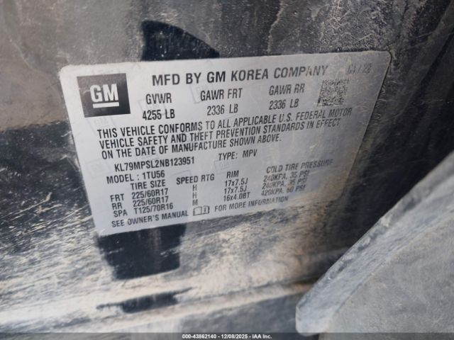 2022 CHEVROLET TRAILBLAZER KL79MPSL2NB123951 Photo 8