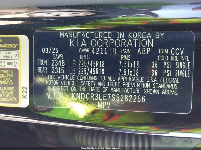 KIA Niro Ex Touring 2025 KNDCR3LE7S5282266 Image 9