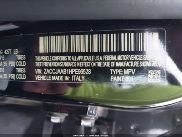 2017 JEEP RENEGADE ZACCJAAB1HPE96528 Photo 8