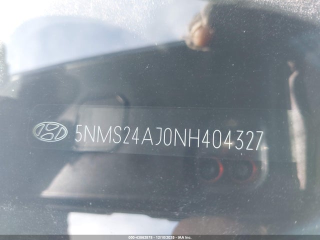 2022 HYUNDAI SANTA FE 5NMS24AJ0NH404327 Photo 8