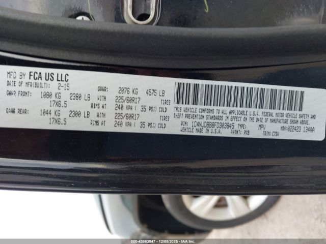 2015 JEEP COMPASS 1C4NJDBB8FD303845 Photo 8