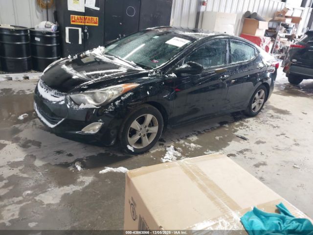 2012 HYUNDAI ELANTRA KMHDH4AE7CU213967 Photo 1