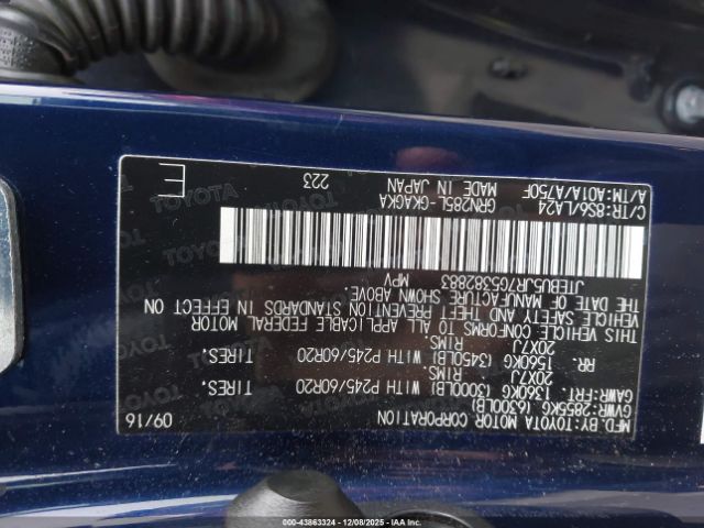 2016 TOYOTA 4RUNNER JTEBU5JR7G5382883 Photo 8