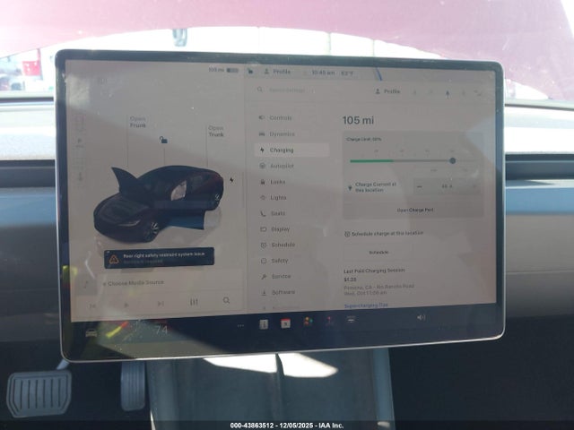 2025 TESLA MODEL 3 5YJ3E1EA8SF046427 Photo 6