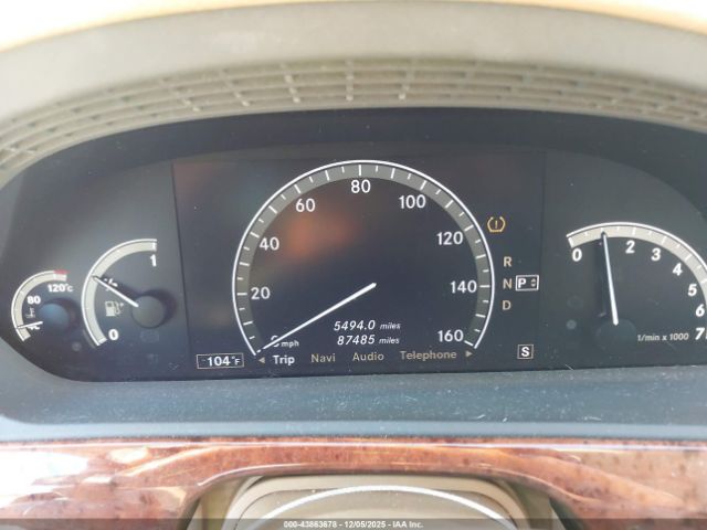 2009 MERCEDES-BENZ S 550 WDDNG86X39A255016 Photo 6