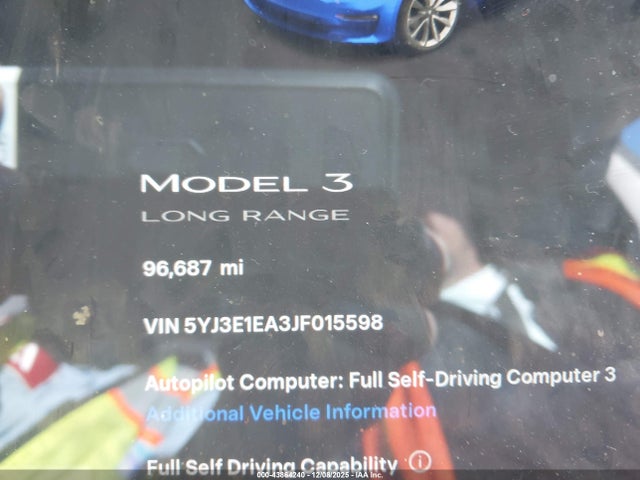 2018 TESLA MODEL 3 5YJ3E1EA3JF015598 Photo 6