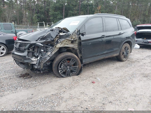 Honda Pilot Awd Black Edition 2022 5FNYF6H72NB011788 Image 2