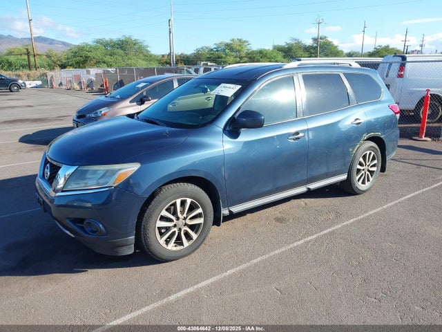 Nissan Pathfinder Sv 2014 5N1AR2MN5EC679924 Image 2