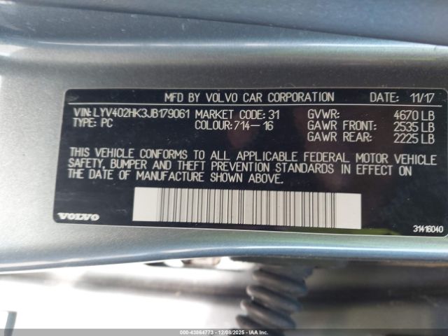 2018 VOLVO S60 INSCRIPTION LYV402HK3JB179061 Photo 8