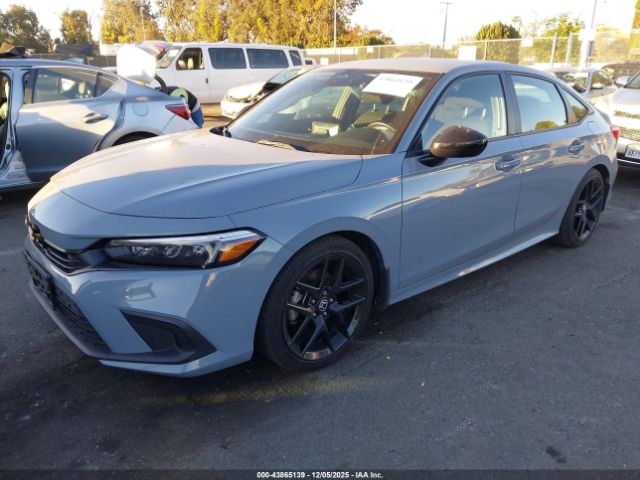 2022 HONDA CIVIC 2HGFE2F58NH606564 Photo 1