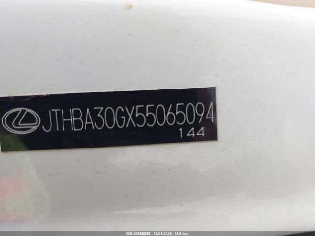 2005 LEXUS ES 330 JTHBA30GX55065094 Photo 8