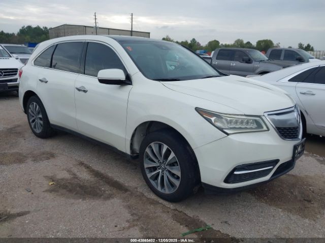 2016 ACURA MDX 5FRYD3H4XGB013364 Photo 0