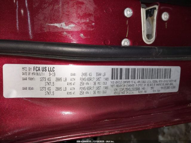 2020 JEEP CHEROKEE 1C4PJMBX5LD525808 Photo 8