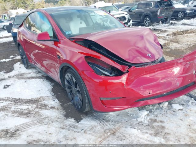 2022 TESLA MODEL Y 7SAYGDEF5NF377146
