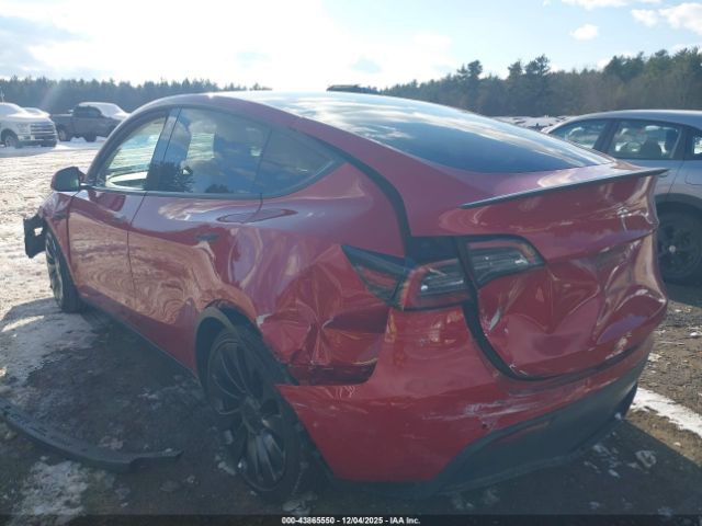 2022 TESLA MODEL Y 7SAYGDEF5NF377146 Photo 2