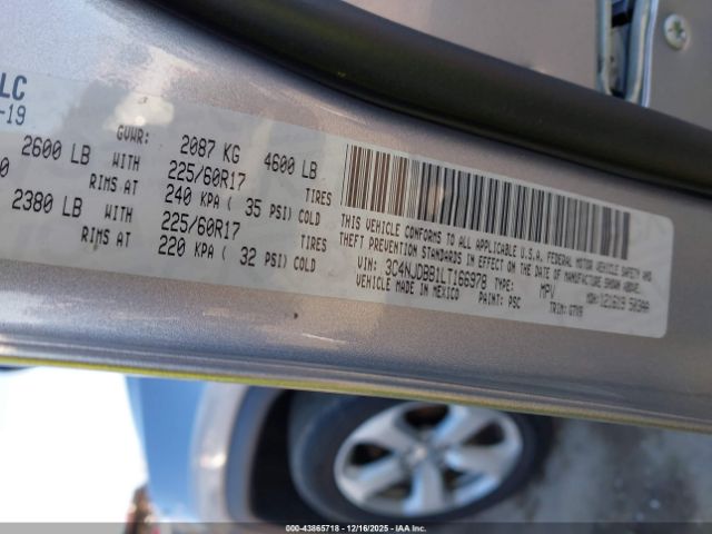 2020 JEEP COMPASS 3C4NJDBB1LT166978 Photo 8