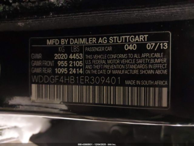 2014 MERCEDES-BENZ C 250 WDDGF4HB1ER309401 Photo 8