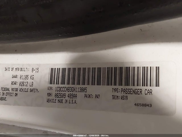 Chrysler 200 Limited 2016 1C3CCCAB3GN113805 Image 9