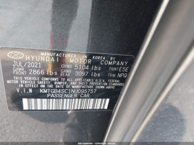 2022 GENESIS G80 KMTGB4SC1NU095757 Photo 8