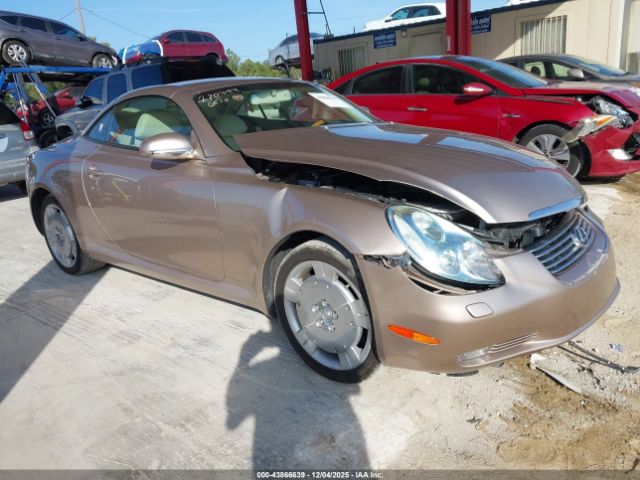 2005 LEXUS SC 430 JTHFN48Y650068340