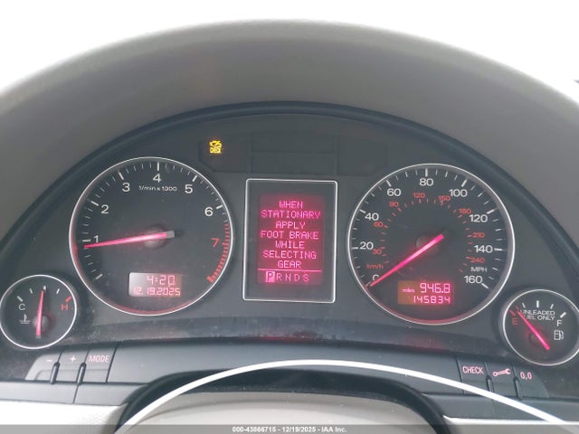 2004 AUDI A4 WAUJC68E44A118628 Photo 6