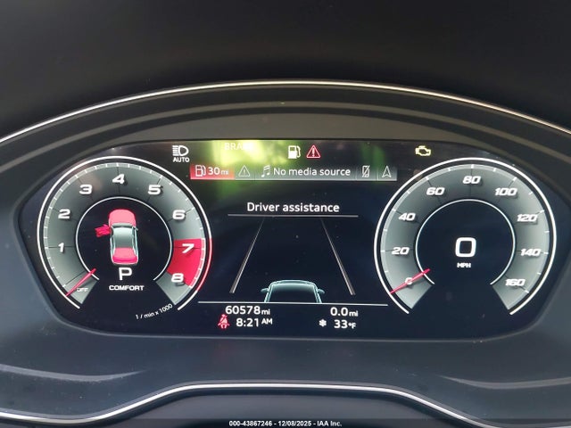 43867246 :رقم المزاد ، WA1BAAFY7M2018167 vin ، 2021 Audi Q5 Premium Plus 45 Tfsi Quattro S Tronic مزاد بيع