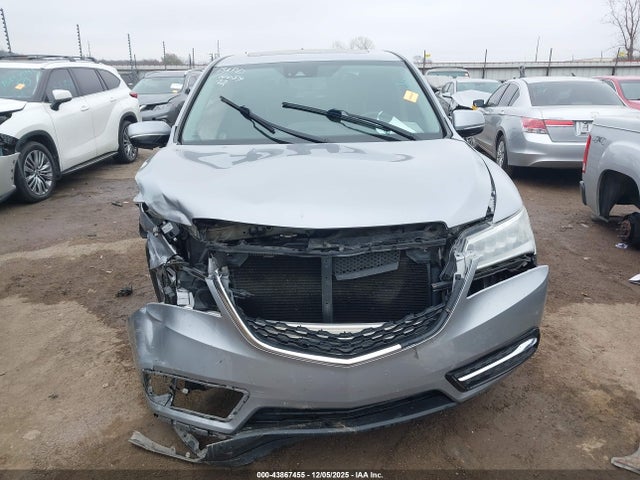 Продаж на аукціоні авто 2016 Acura Mdx Technology   Acurawatch Plus Packages/technology Package, vin: 5FRYD4H49GB059564, номер лоту: 43867455