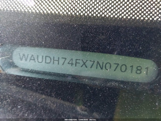 2007 AUDI A6 WAUDH74FX7N070181 Photo 8