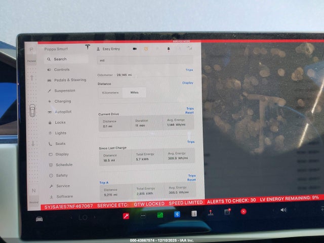 2022 TESLA MODEL S 5YJSA1E57NF467067 Photo 6