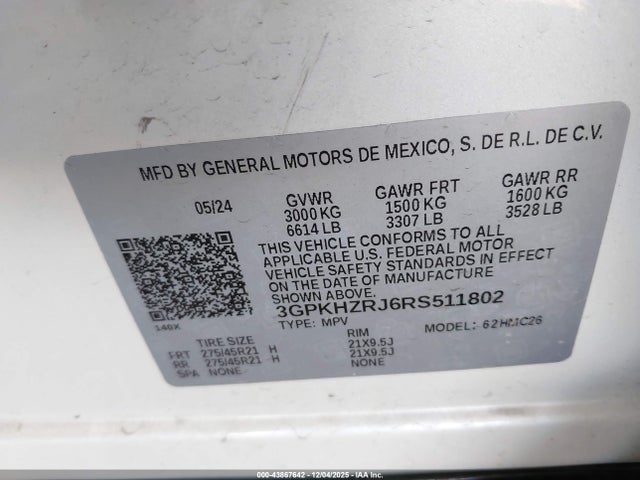 2024 HONDA PROLOGUE 3GPKHZRJ6RS511802 Photo 8