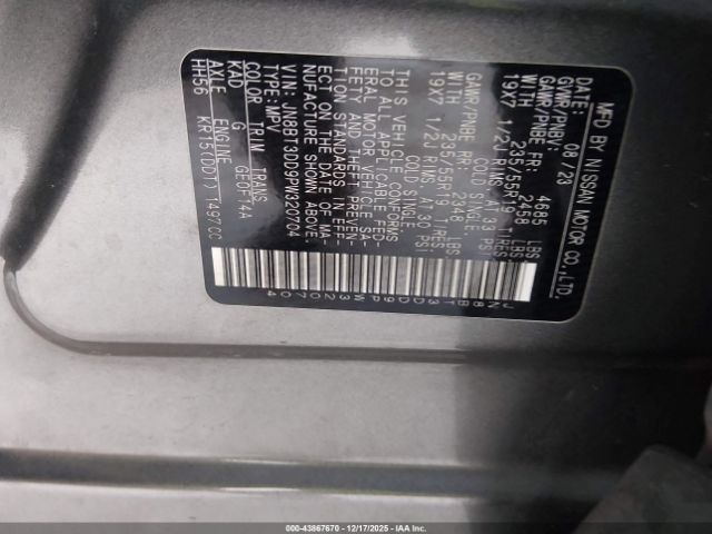 2023 NISSAN ROGUE JN8BT3DD9PW320704 Photo 8