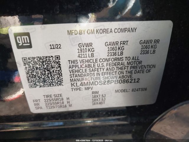 2023 BUICK ENCORE GX KL4MMDS28PB086212 Photo 8
