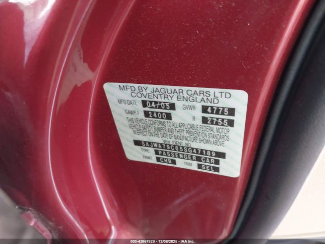 2005 JAGUAR XJ SAJWA79C65SG47189 Photo 8