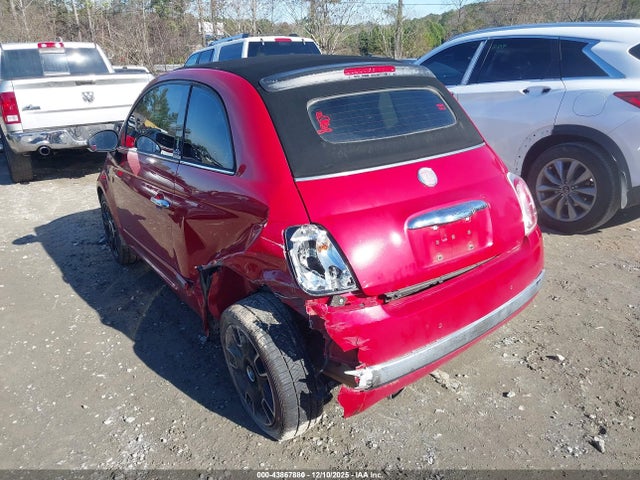 2012 FIAT 500C 3C3CFFER4CT181797 Photo 2