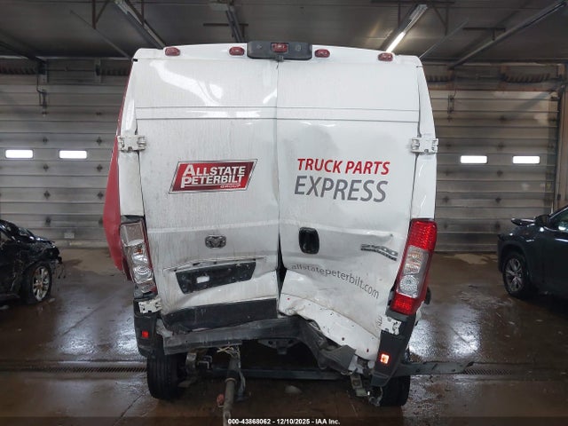 43868062 :رقم المزاد ، 3C6LRVDG5PE528391 vin ، 2023 Ram Promaster 2500 High Roof 159 Wb مزاد بيع