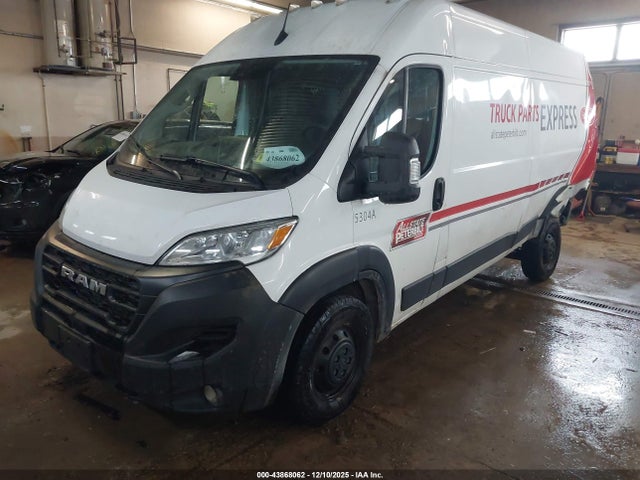43868062 :رقم المزاد ، 3C6LRVDG5PE528391 vin ، 2023 Ram Promaster 2500 High Roof 159 Wb مزاد بيع