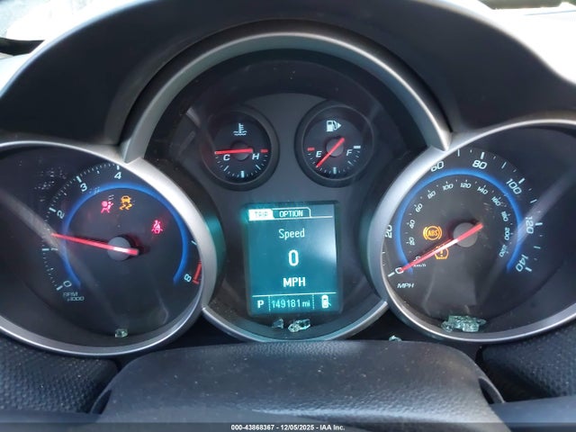 1G1PE5SB9G7138383 Chevrolet Cruze Limited 1lt Auto