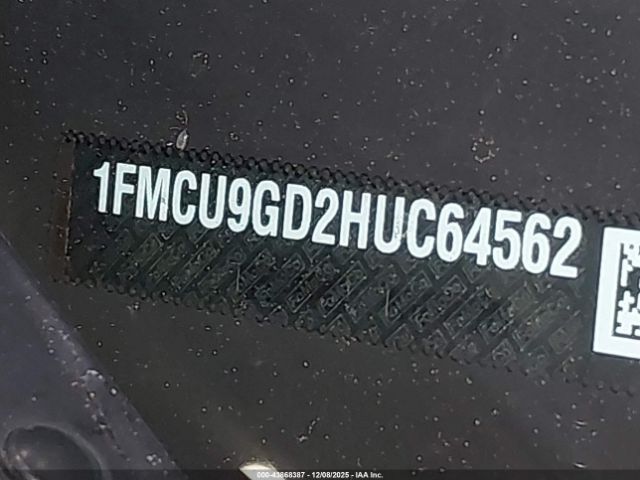 2017 FORD ESCAPE 1FMCU9GD2HUC64562 Photo 8