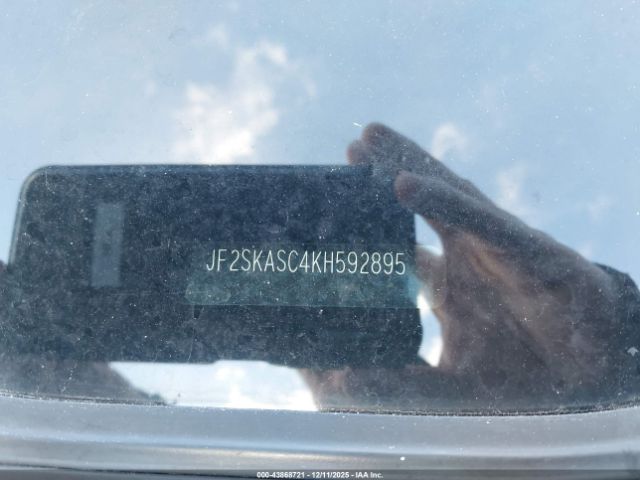 2019 SUBARU FORESTER JF2SKASC4KH592895 Photo 8