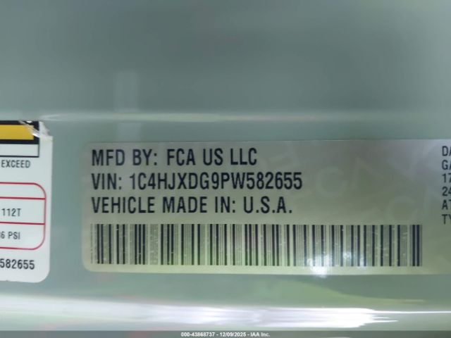 2023 JEEP WRANGLER 1C4HJXDG9PW582655 Photo 8