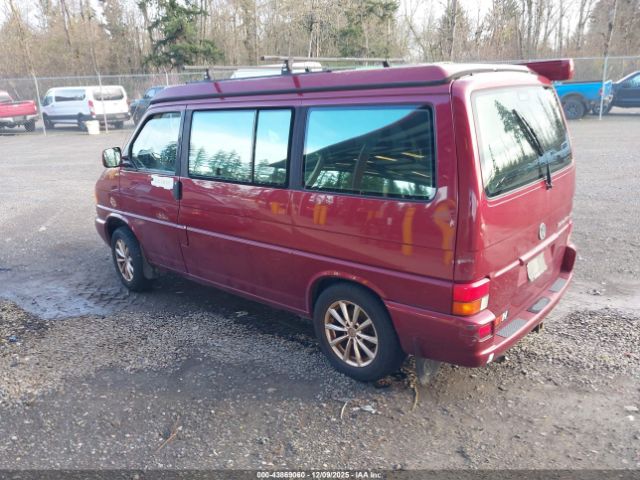 1999 VOLKSWAGEN EUROVAN WV2NH2705XH125685 Photo 2