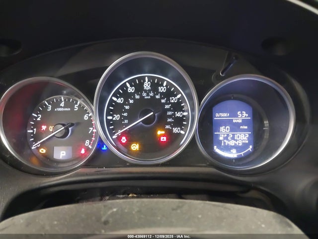 43869112 :رقم المزاد ، JM3KE4BY4G0629928 vin ، 2016 Mazda Cx-5 Sport مزاد بيع