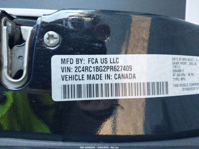 2023 CHRYSLER PACIFICA 2C4RC1BG2PR627409 Photo 8
