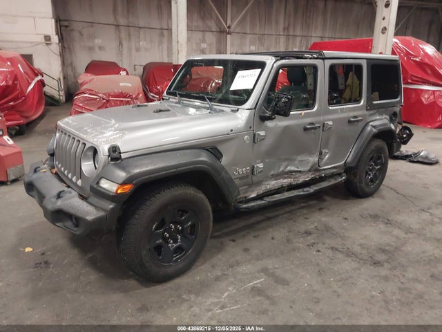 1C4HJXDG6JW161399 Jeep Wrangler Unlimited Sport 4x4