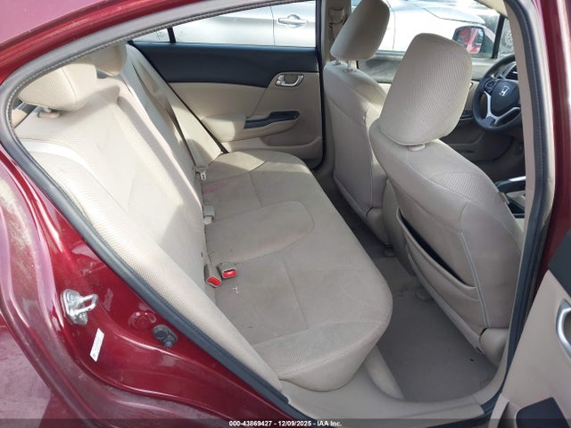 43869427 :رقم المزاد ، 2HGFB2F8XCH600927 vin ، 2012 Honda Civic Ex مزاد بيع