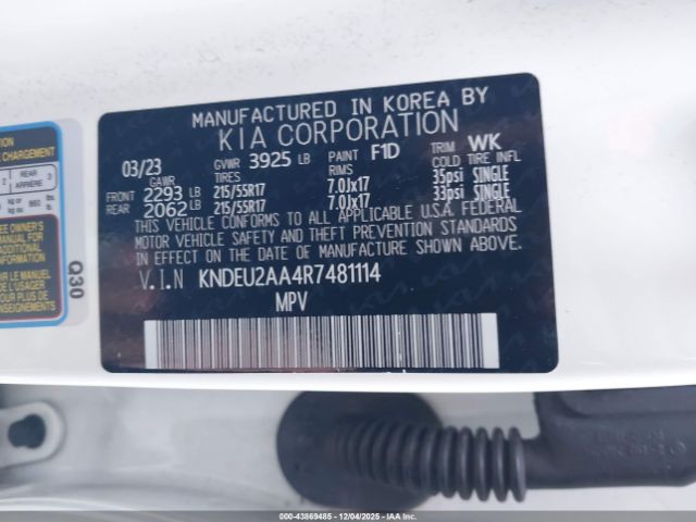 2024 KIA SELTOS KNDEU2AA4R7481114 Photo 8