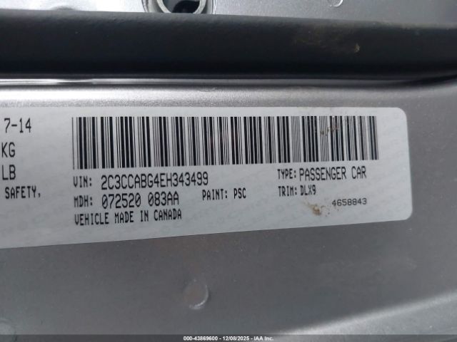 2014 CHRYSLER 300 2C3CCABG4EH343499 Photo 8