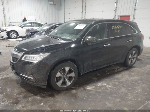 2014 ACURA MDX 5FRYD4H24EB005603 Photo 1