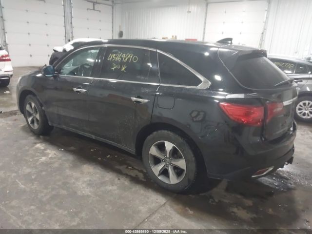 2014 ACURA MDX 5FRYD4H24EB005603 Photo 2